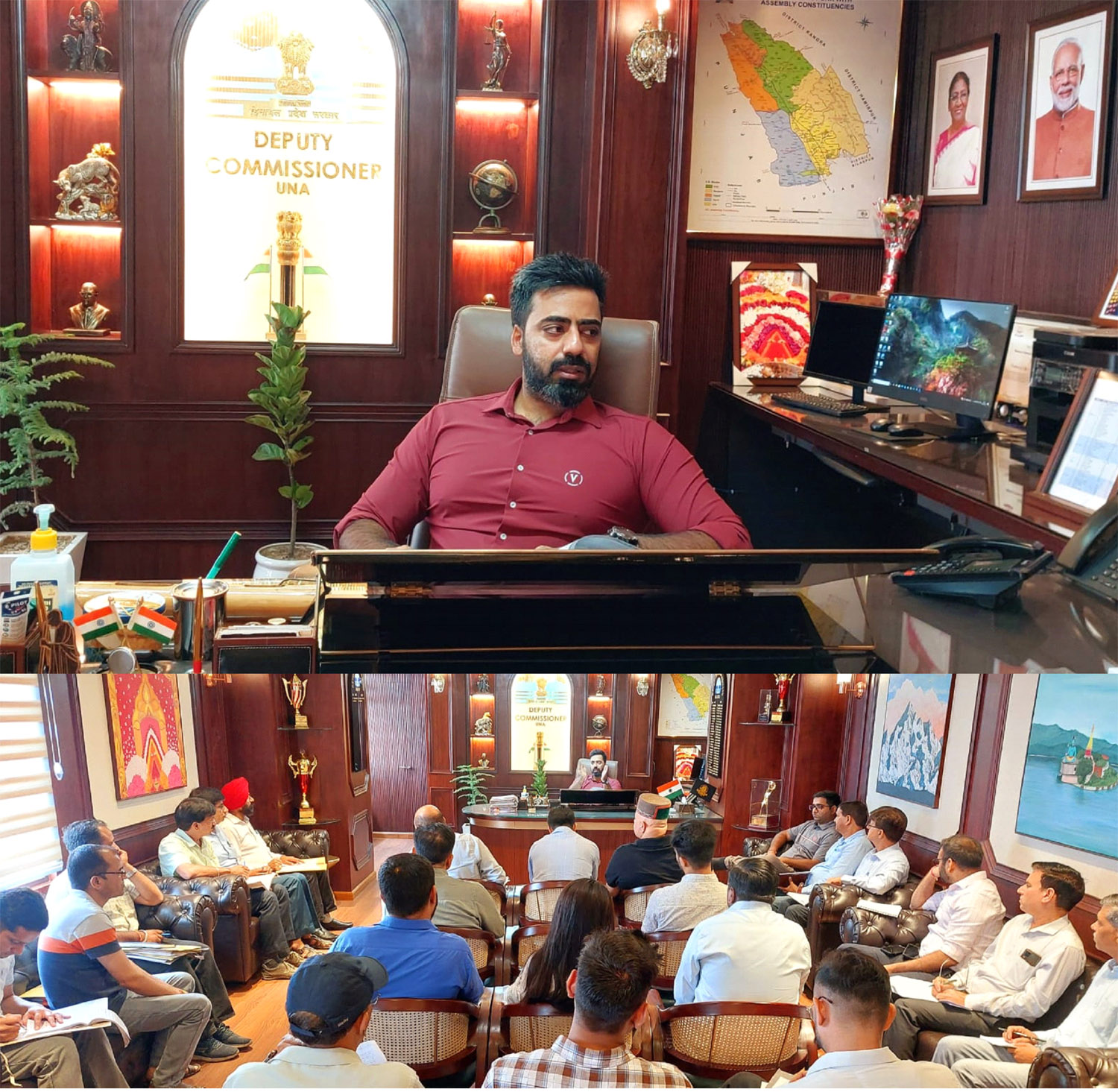 Deputy Commissioner's instructions to strictly implement road safety rules.
